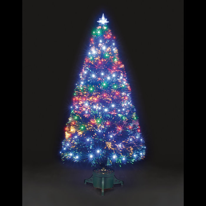 The Seasonal Aisle 3' Green Artificial Christmas Tree with 90 Flashing